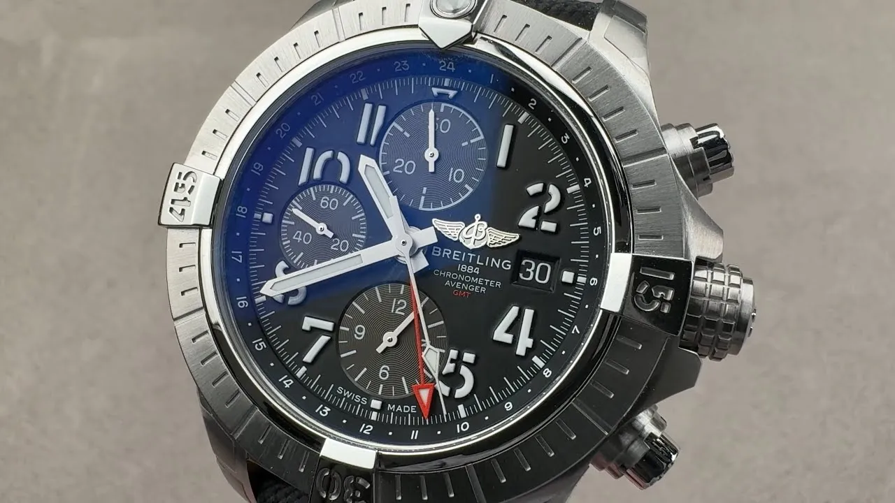 Breitling Avenger Chronograph GMT (A24315101B1X2) Breitling Watch Review