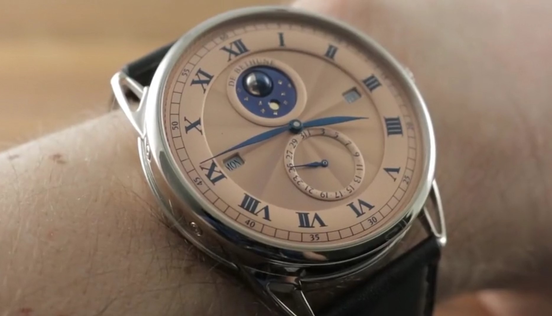 De Bethune DB25 Perpetual Calendar Salmon Dial DB25QPAPS20 Review