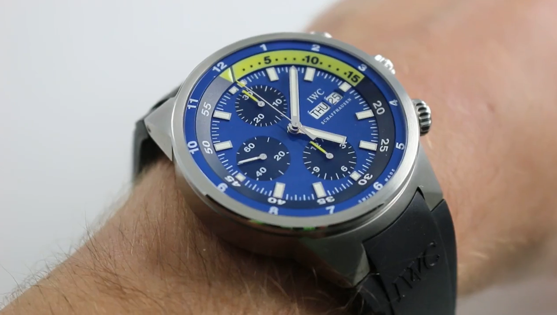 IWC Aquatimer Chronograph "Tribute To Calypso" Limited Edition Ref. IW3782-03