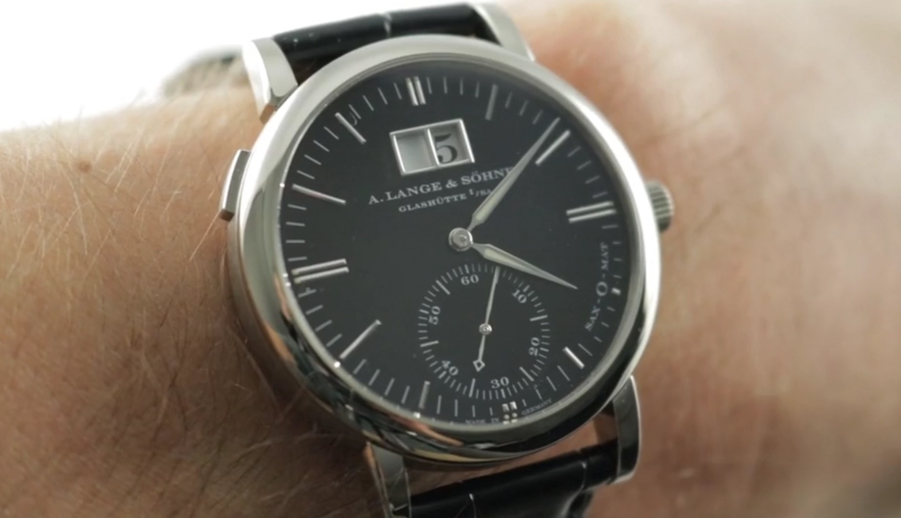 A. Lange & Sohne Langematik Big Date (308.027) Review