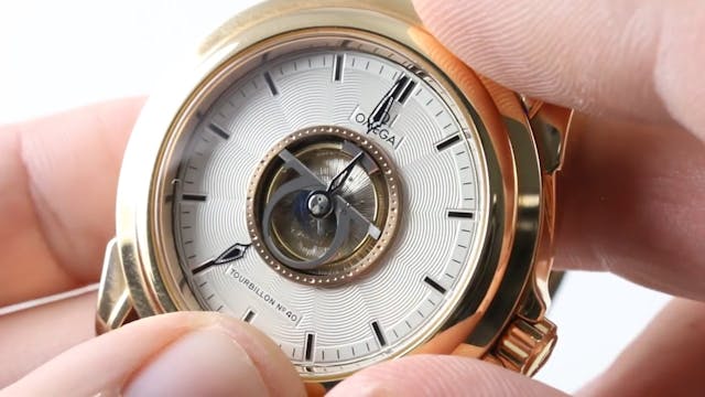 Omega Tourbillon: De Ville Central To...