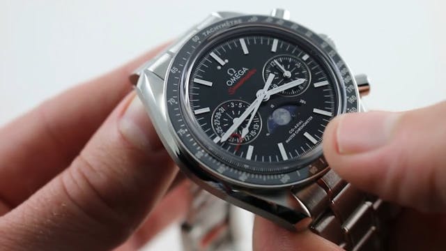 Omega Speedmaster Moonphase Co Axial ...