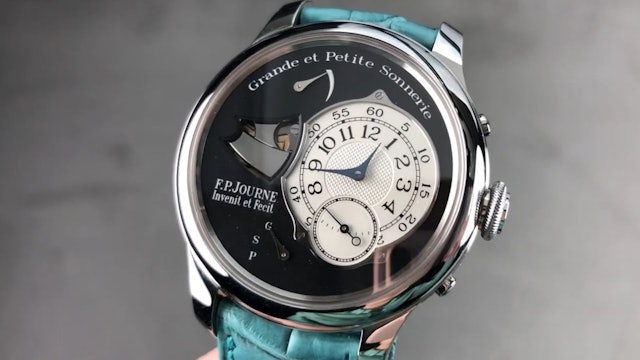 F.P. Journe Grande Sonnerie Souveraine "Black Dial" Review