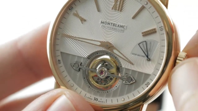 Montblanc 4810 Exotourbillon Slim (114864) Luxury Tourbillon Watch Review