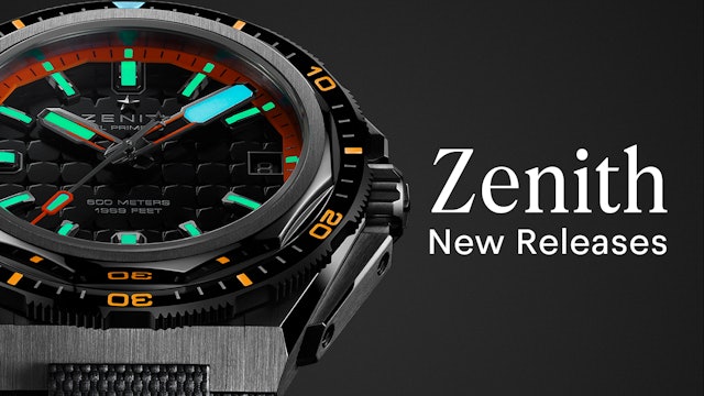 Zenith's New Defy Extreme Diver and More | Watches and Wonders Geneva 2024