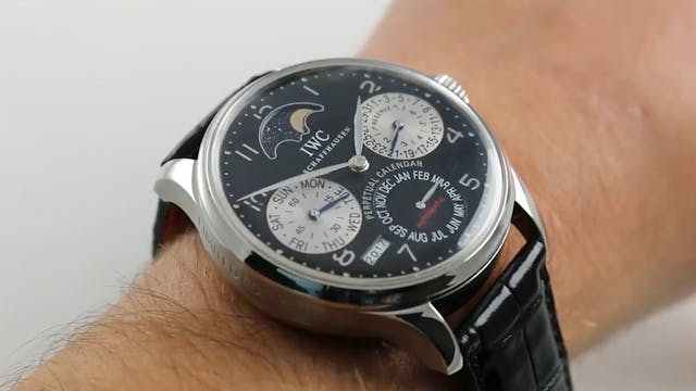 IWC Portuguese Perpetual 7-Day Cellin...