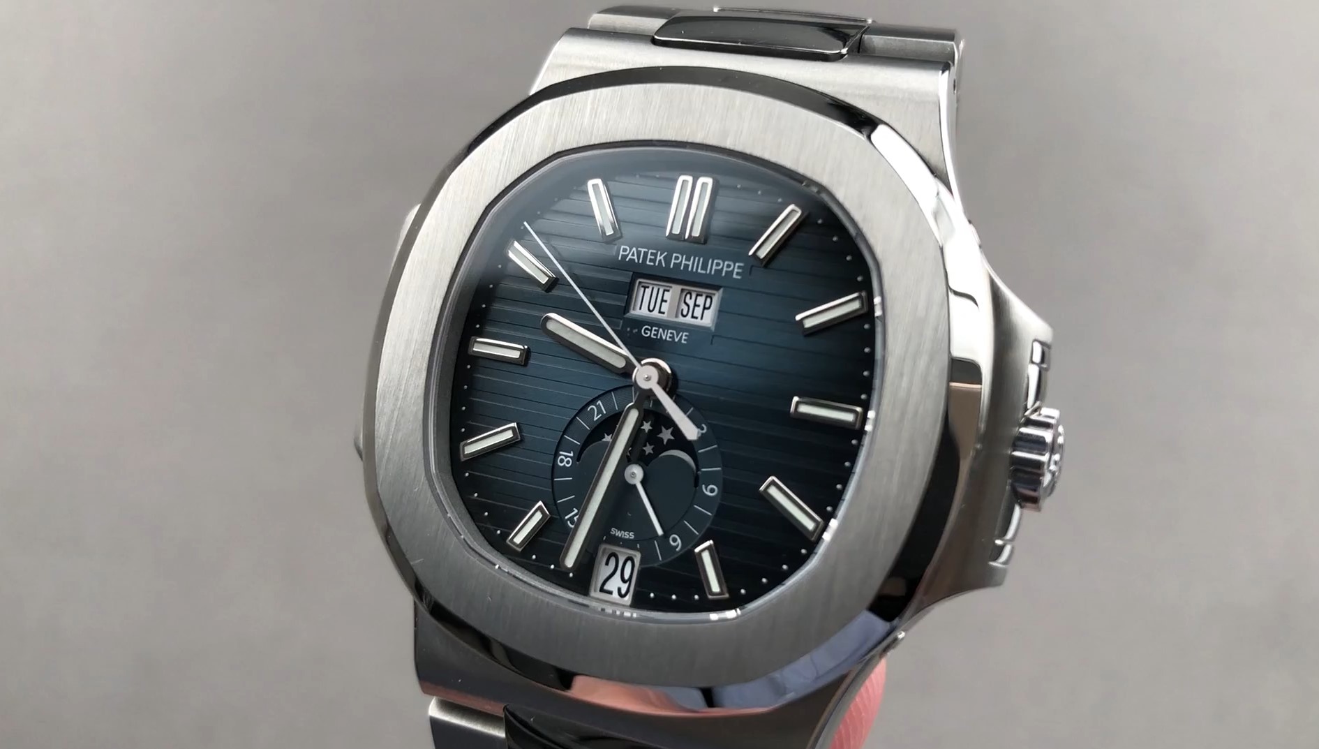 Patek Philippe Nautilus Annual Calendar Moonphase 5726/1A-014 Review
