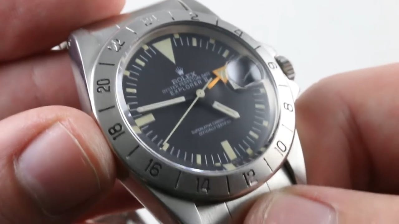 Rolex Explorer II (Vintage) 1655 (Orange Arrow Straight Seconds) Review