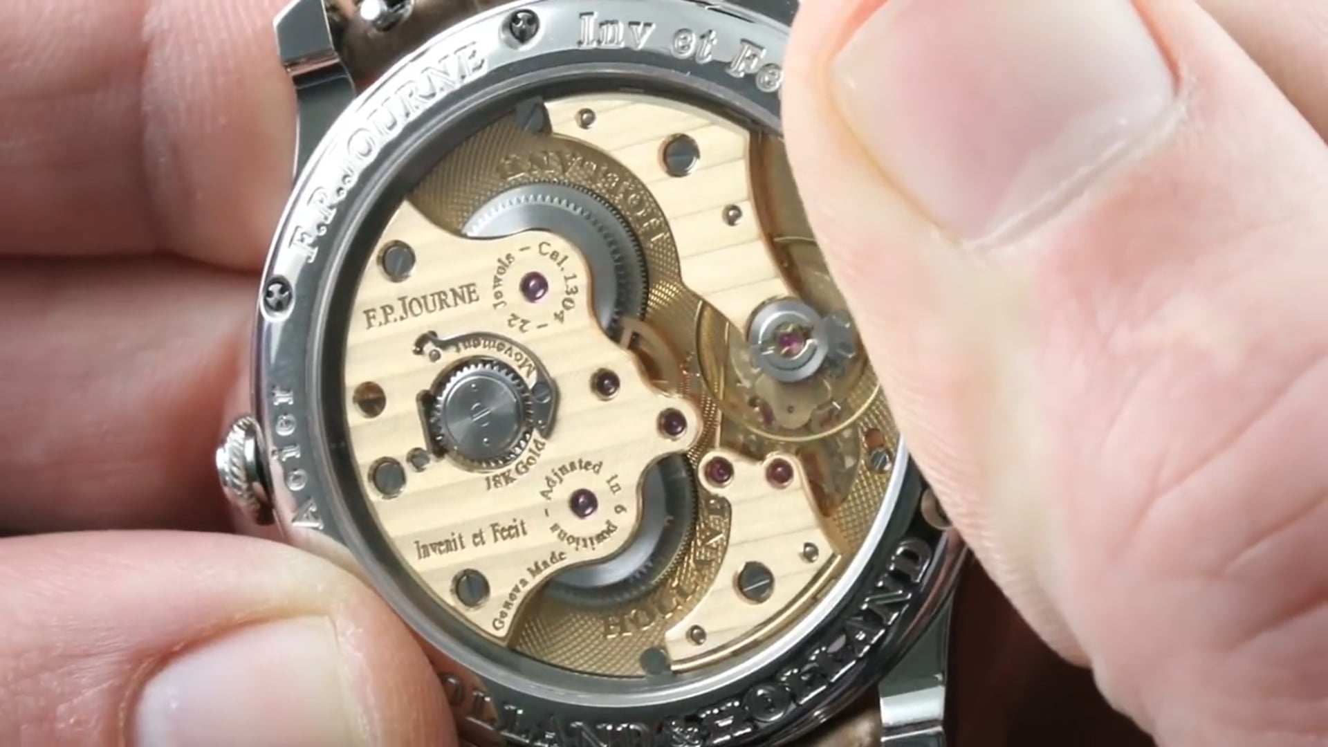 F.P. Journe Chronometre Holland & Holland Damascus Steel Limited Edition Review