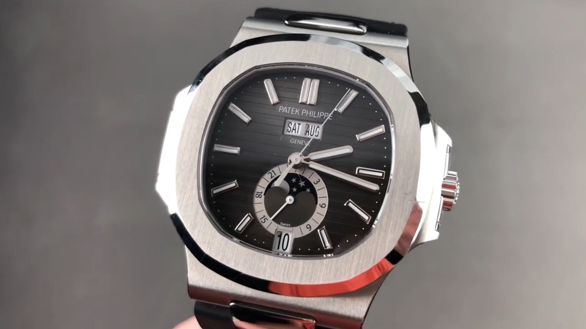Patek Philippe Nautilus Annual Calendar Moon Phases 5726A-001 Review