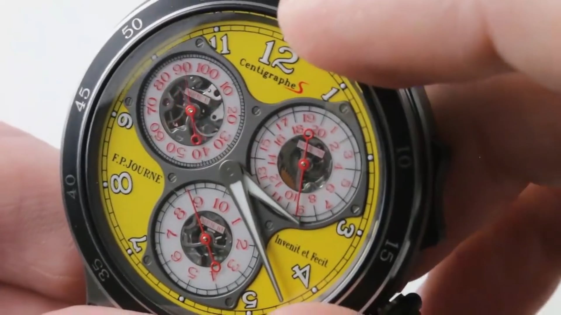 2019 F.P. Journe Linesport Centigraphe 44mm Bright Yellow Review