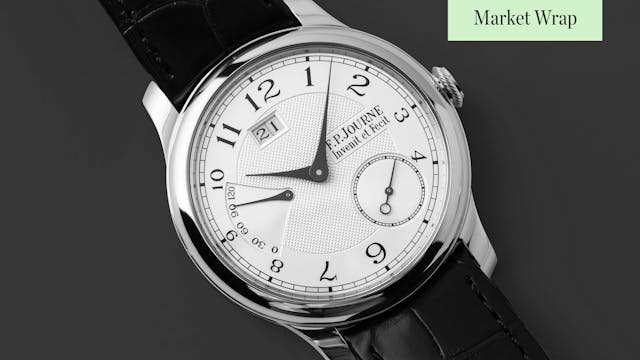 F.P. Journe Goes Boutique Only in the...