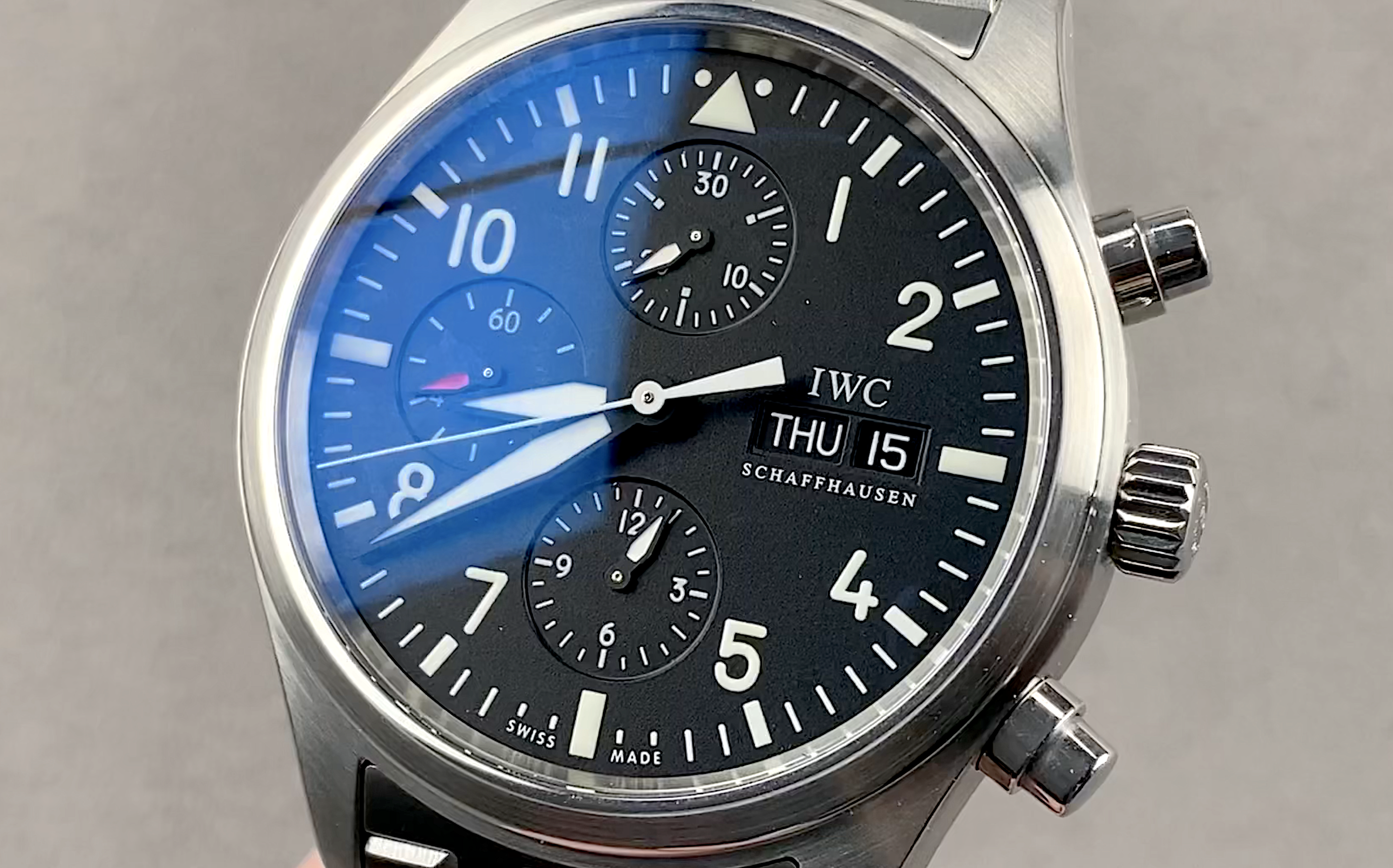 IWC Classic Pilot's Chronograph IW3717-04