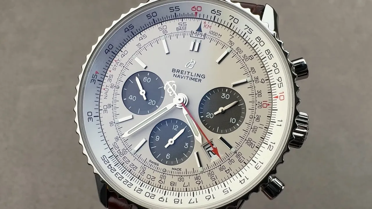 Breitling Navitimer 1 B01 Chronograph (AB0121211G1P2) Breitling Watch Review