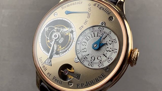 F.P. Journe Tourbillon Souverain Bras...