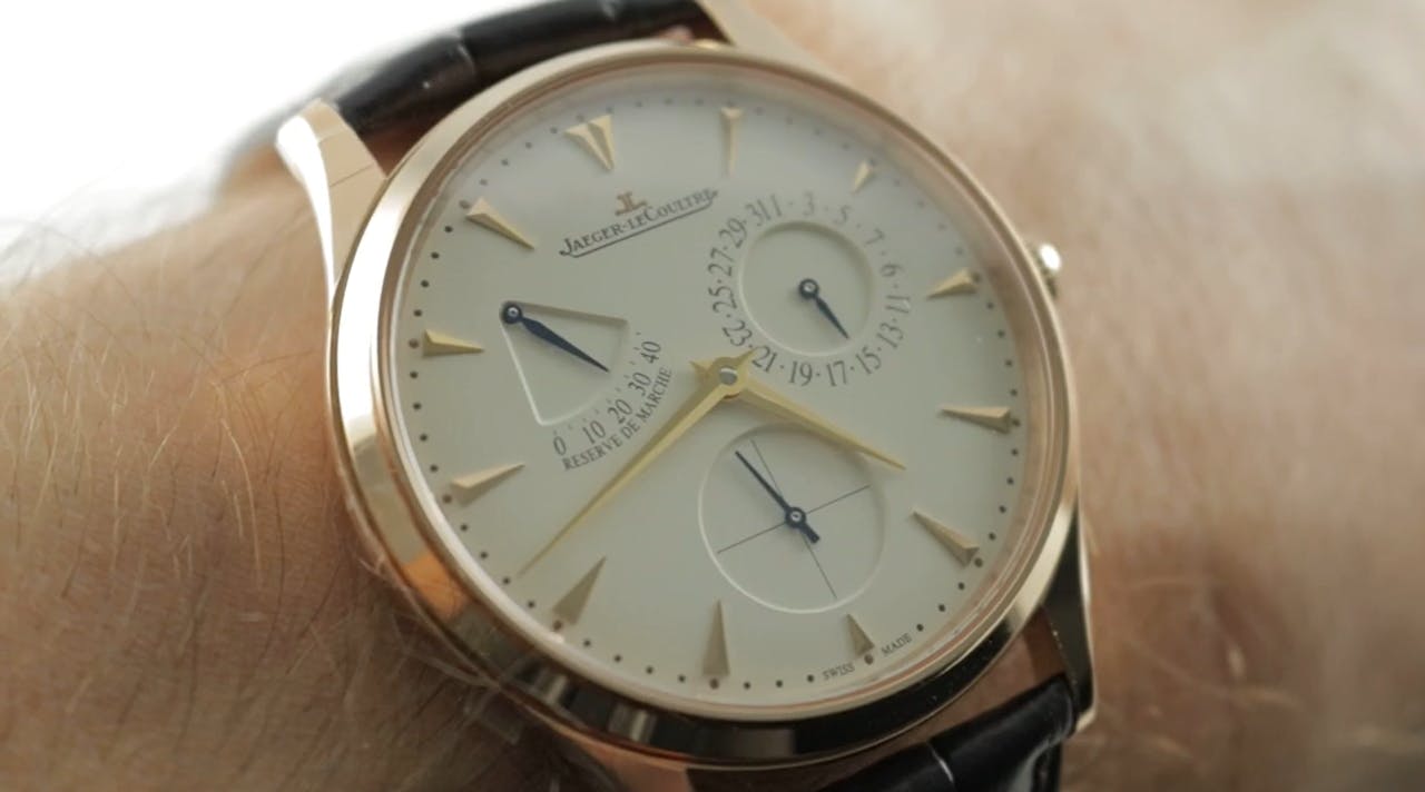 Jaeger Lecoultre Ultra Thin Reserve De Marche Q1372520 Review