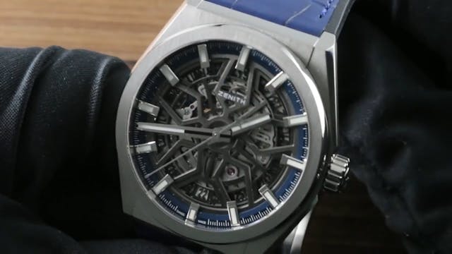 Zenith Defy El Primero 21 Automatic Men's Titanium Chronograph Watch  95.9000.9004/78.M9000