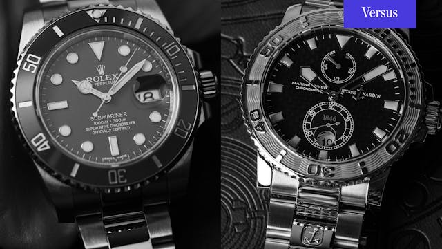 Rolex Submariner "Smurf" vs Ulysse Na...
