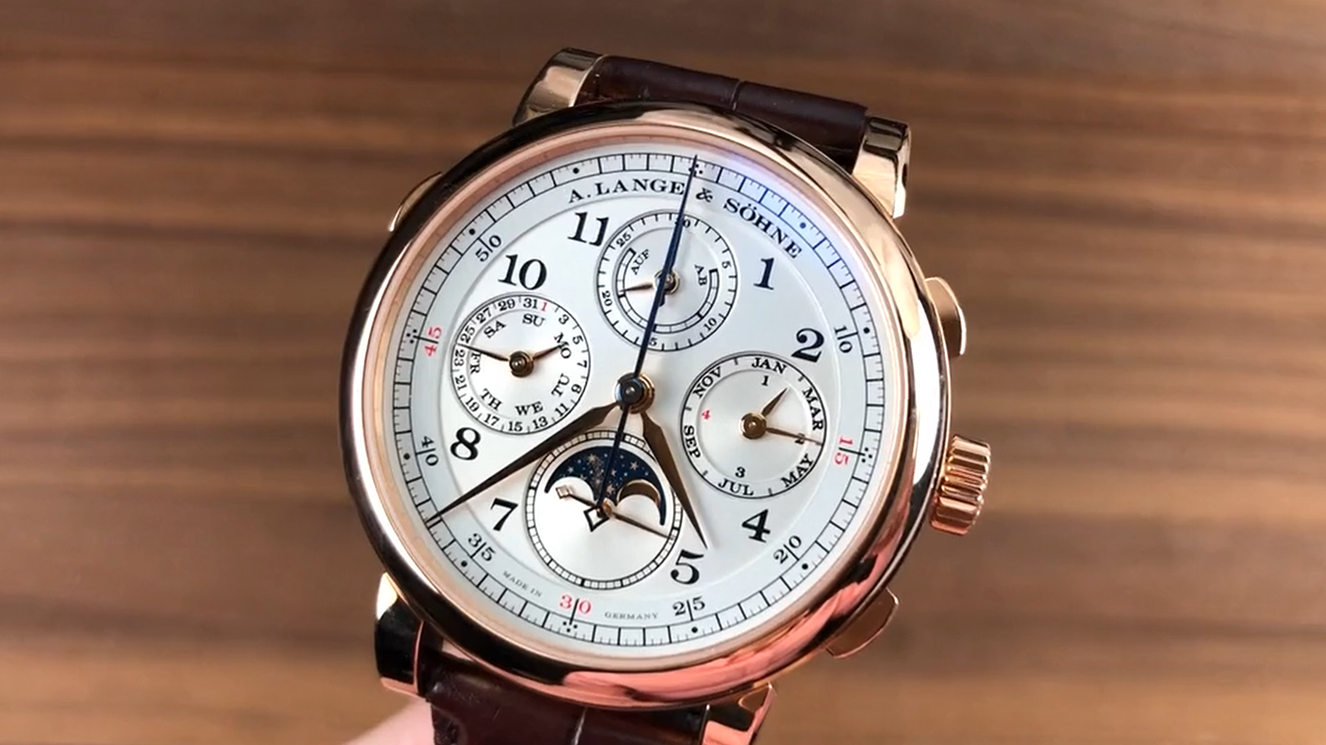 A. Lange & Sohne 1815 Rattrapante Perpetual 421.032FE Review