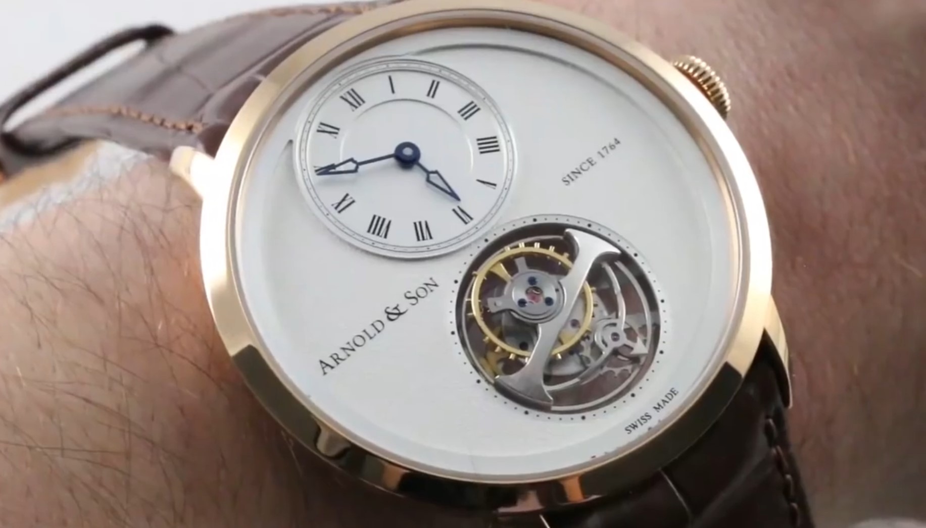 Arnold & Son Utte Ultra Thin Tourbillon Escapement 1Utar.S02A.C120A Review