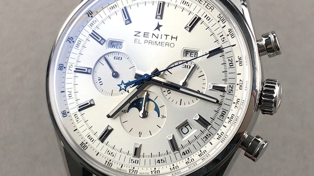 Zenith El Primero 410 Complete Calendar Chronograph 03.2091.410:01