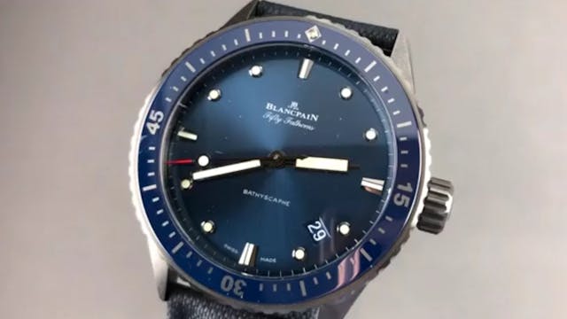 Blancpain Fifty Fathoms Bathyscaphe G...