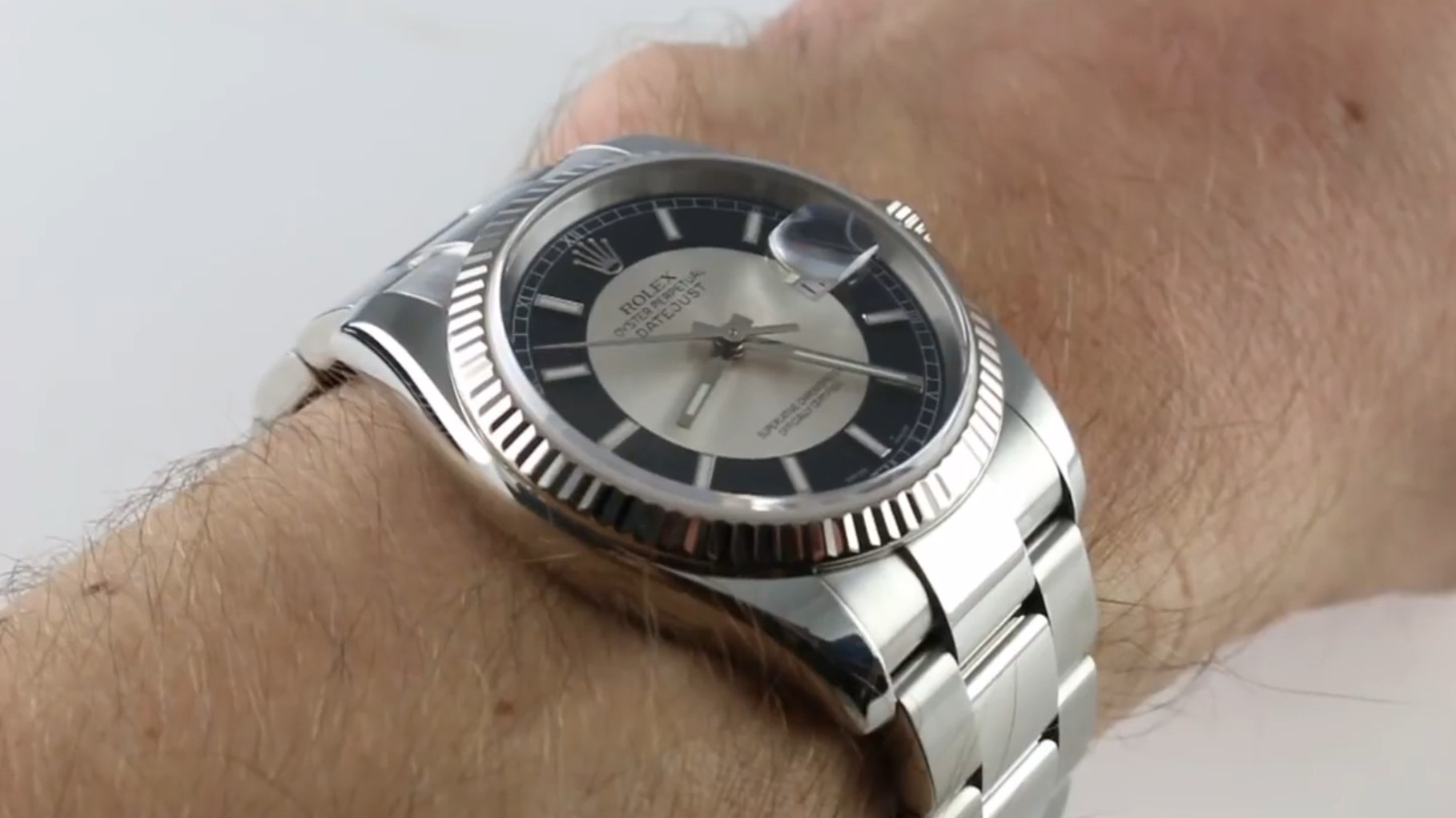 Rolex Datejust 116234 Tuxedo Dial Review Watchbox Studios