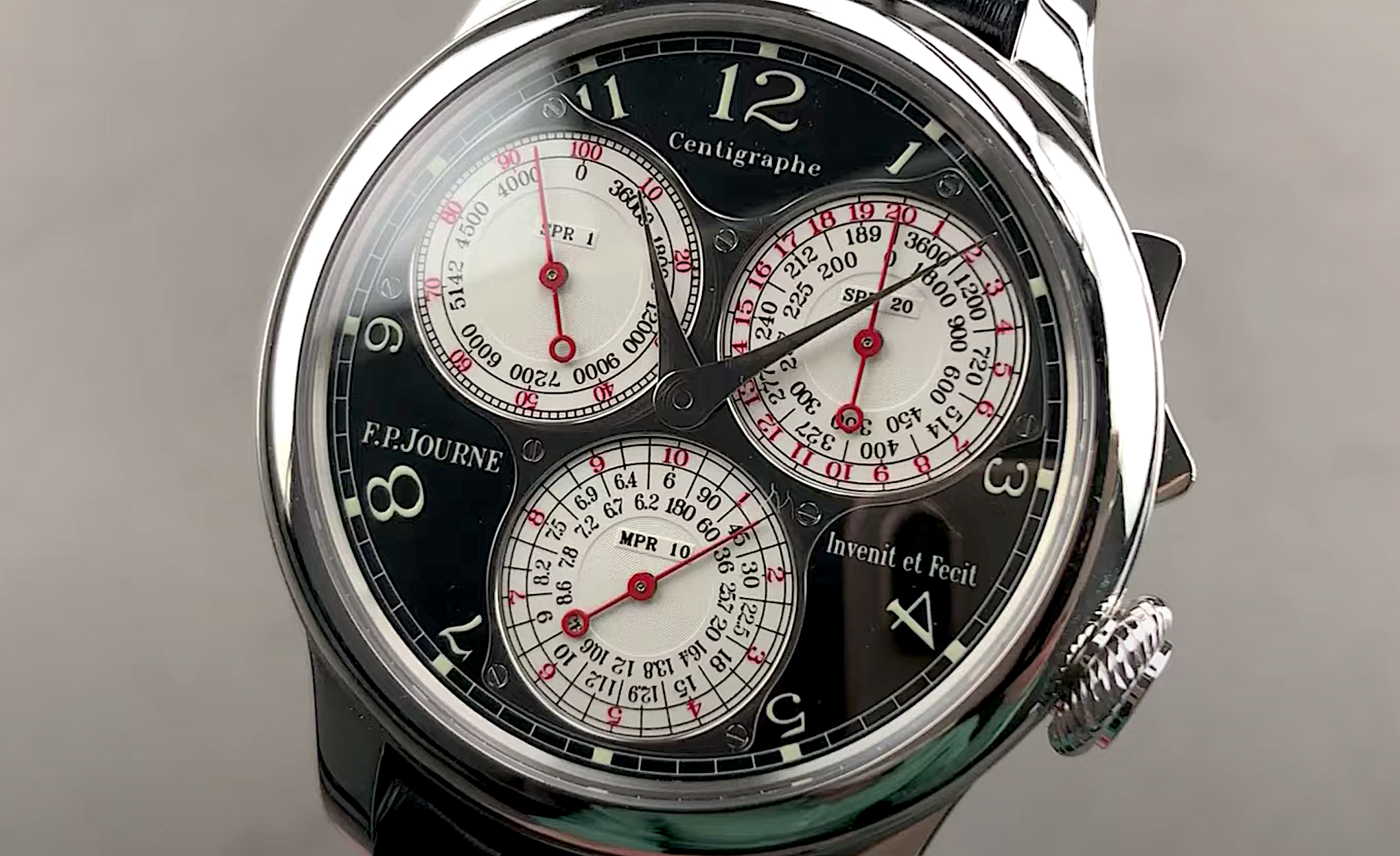 F.P. Journe Centigraphe Souverain Black Label