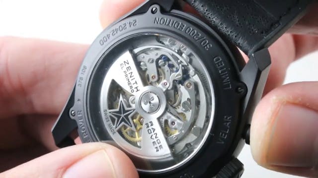 Zenith Chronomaster El Primero "range...