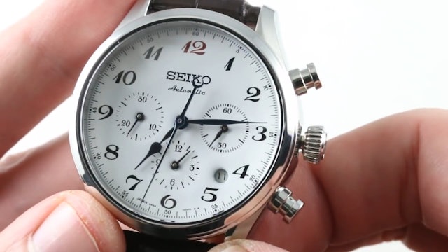 Seiko Presage Enamel 60th Anniversary Chronograph Limited Edition SRQ019 Reviews