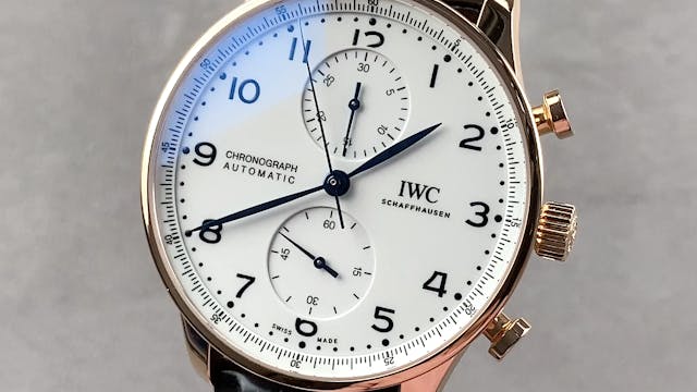 IWC Portugieser Chronograph Edition "...