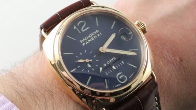 Panerai Radiomir 8 Day GMT For Cellin...