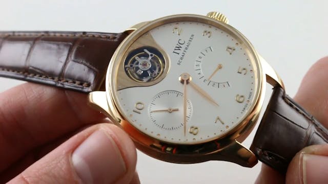 IWC Portuguese Tourbillon Mystere Lim...