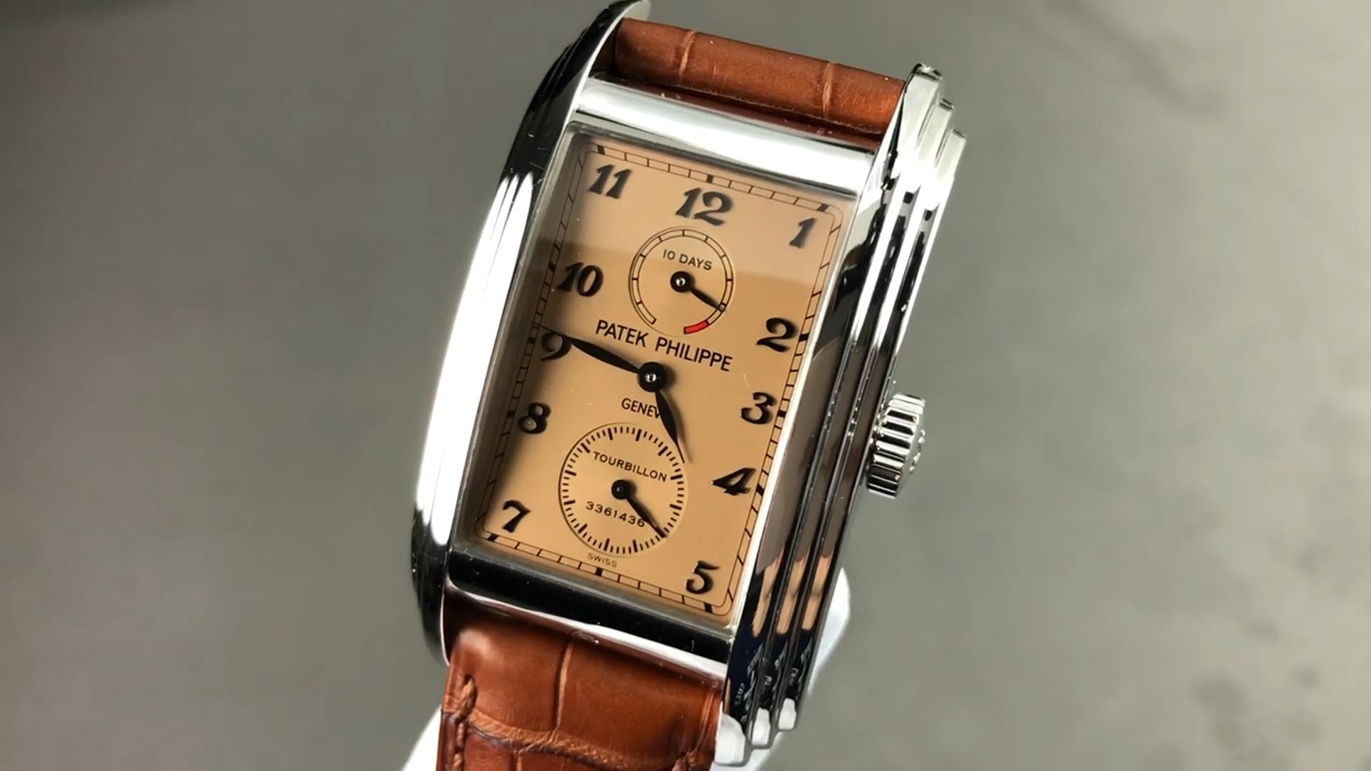 patek philippe 10 day tourbillon