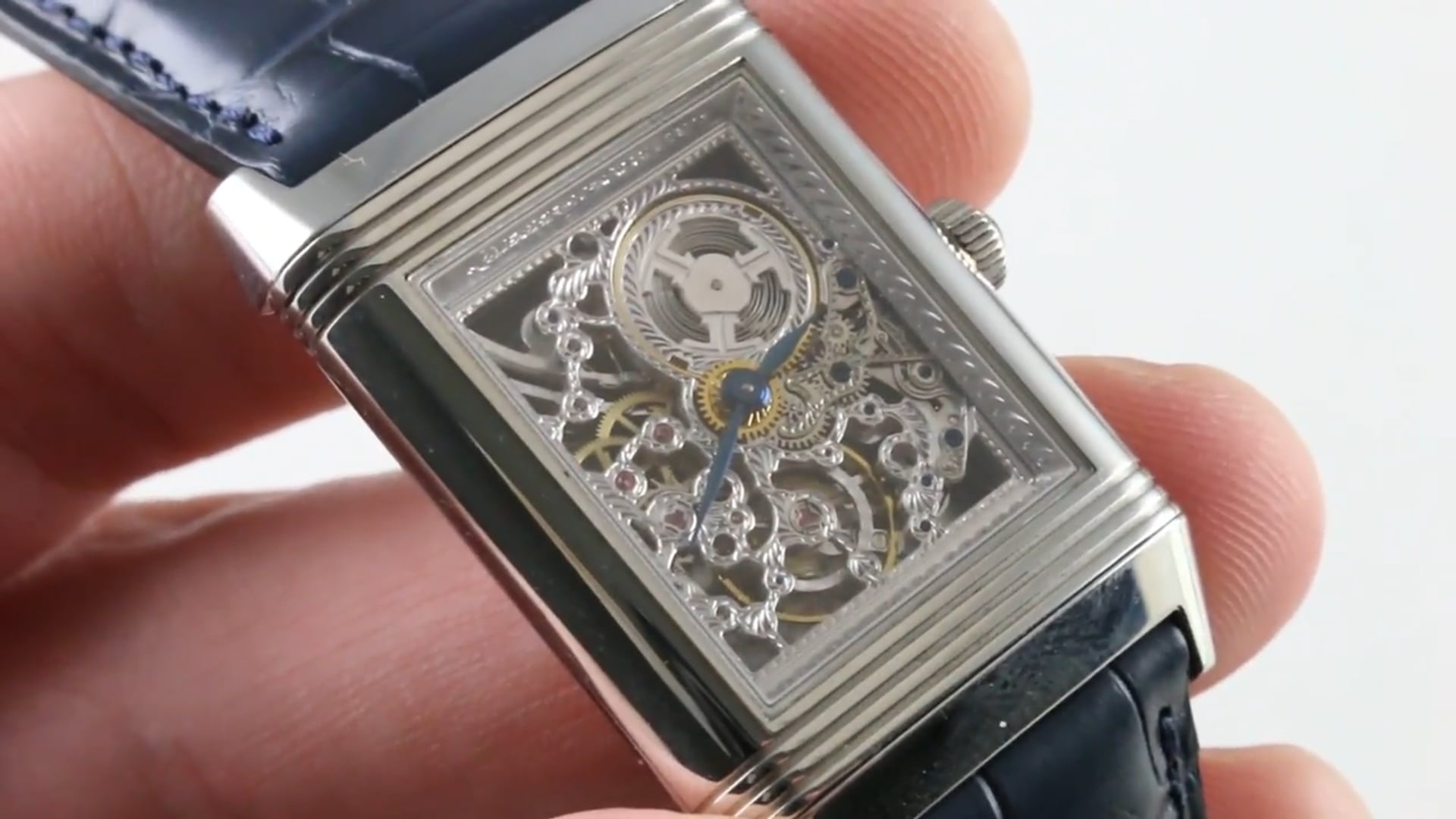 Jaeger Lecoultre Platinum Reverso Number 1 Skeleton Q2166401