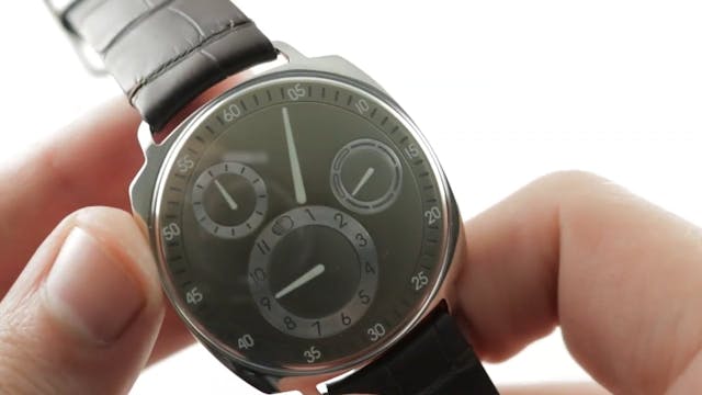 Ressence Type 1.3 Squared Champagne D...