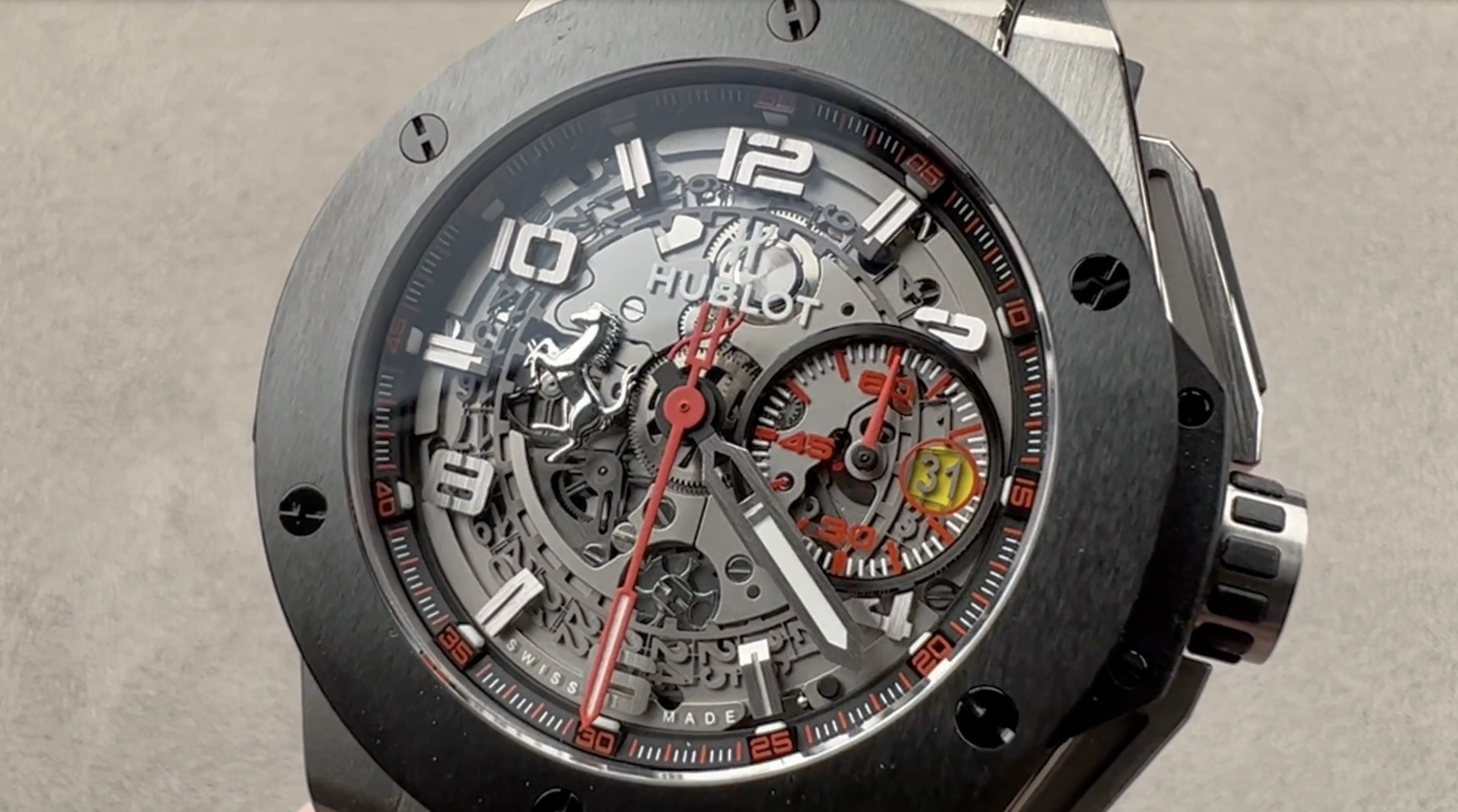 Hublot Big Bang Unico Ferrari Limited Edition Chronograph 401.NM.0123.NM