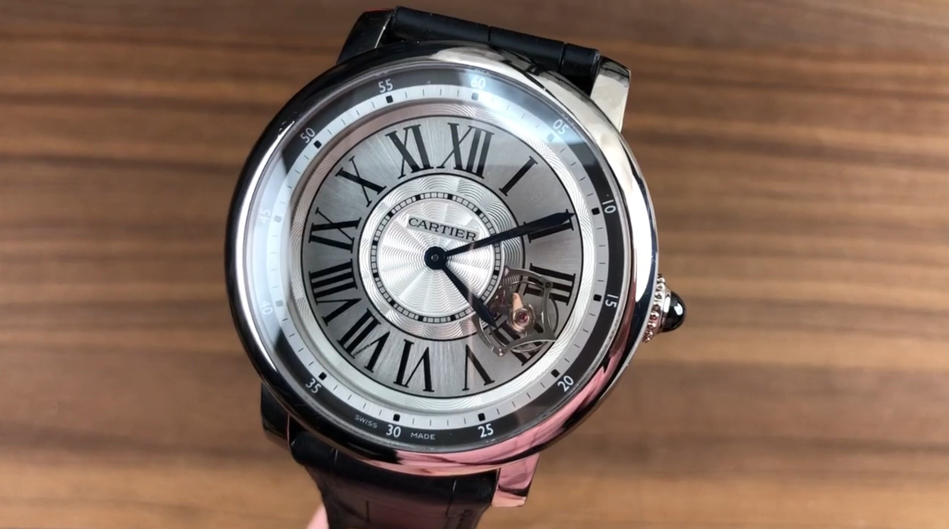 Cartier Pasha C Blue Dial by Gerald Genta W31047M7 Review