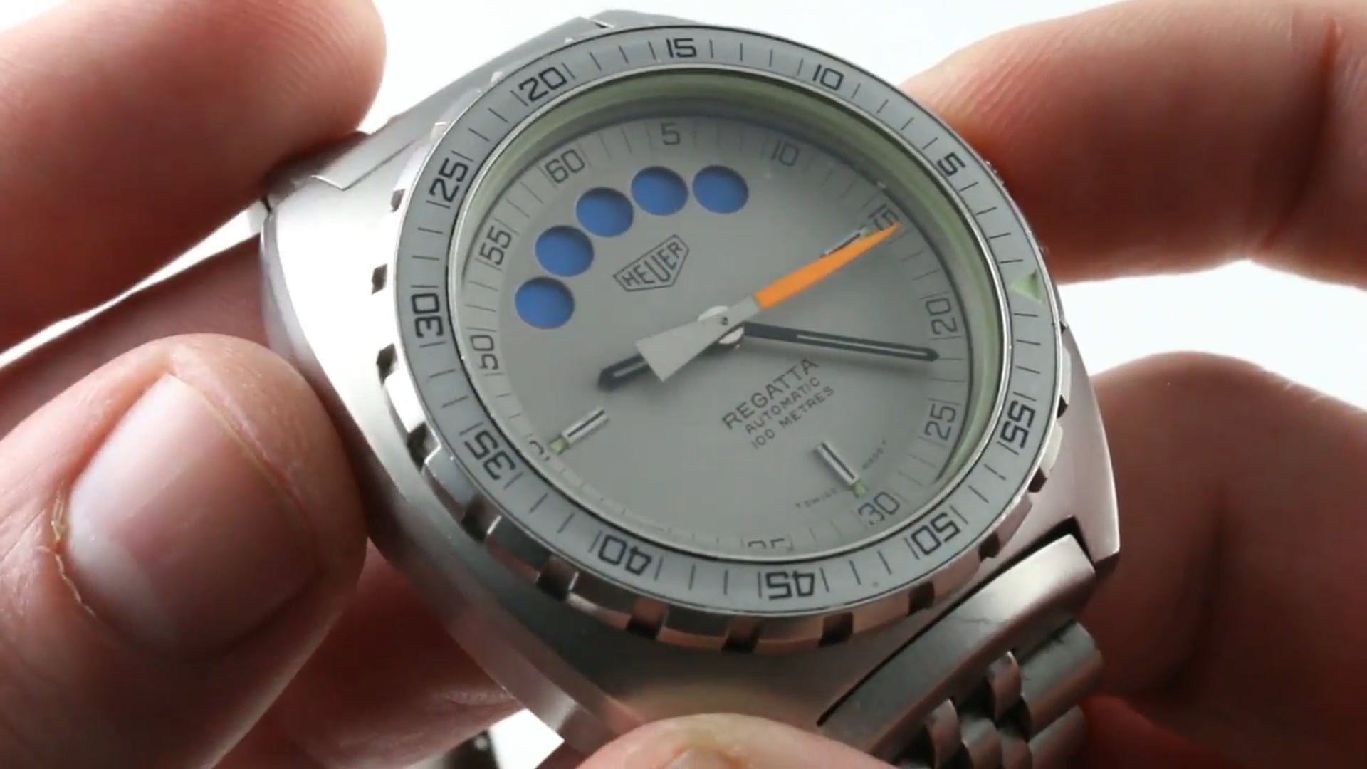 Vintage Heuer Regatta Timer 134.603 Review TAG Heuer