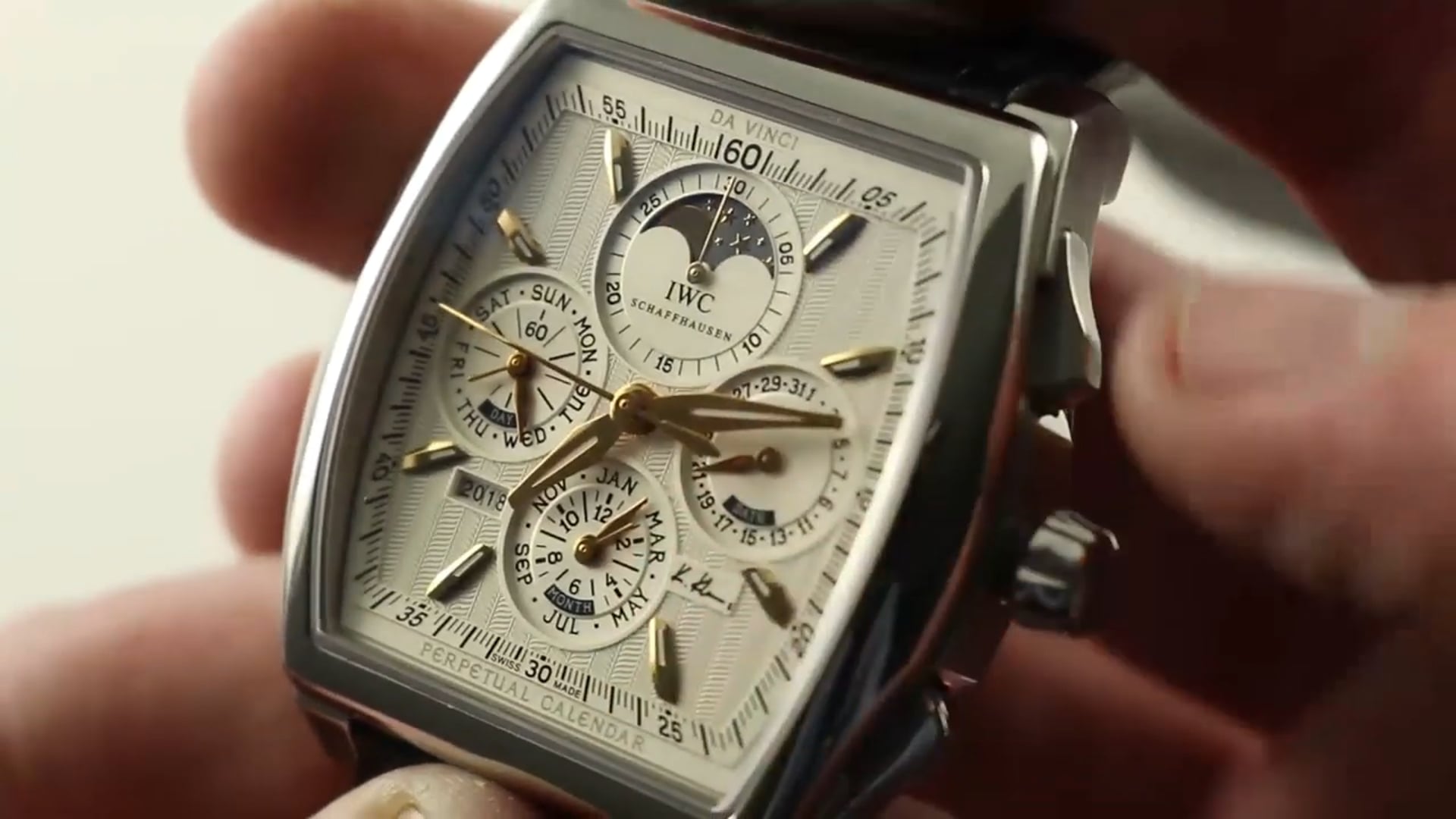 IWC Da Vinci Perpetual Calendar Edition Kurt Klaus Chronograph IW3762-07 Review