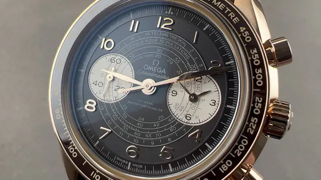 Omega Speedmaster Chronoscope "Bronze...