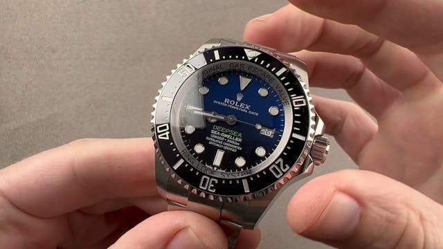 Rolex Deepsea Sea Dweller D-Blue "Jam...