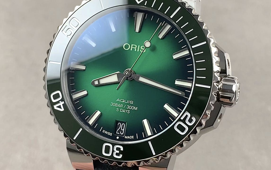 Oris aquis shop date 2018