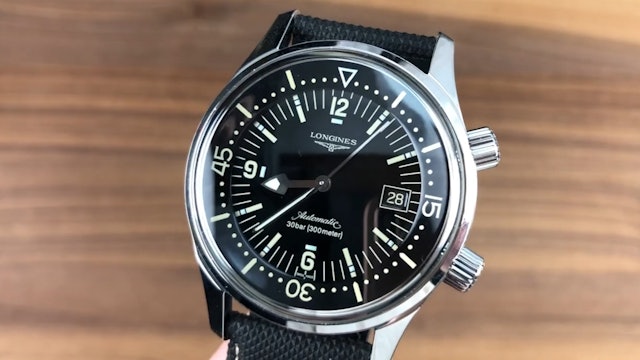 Longines Legend Diver L3.674.4.50.2 Longines Watch Review