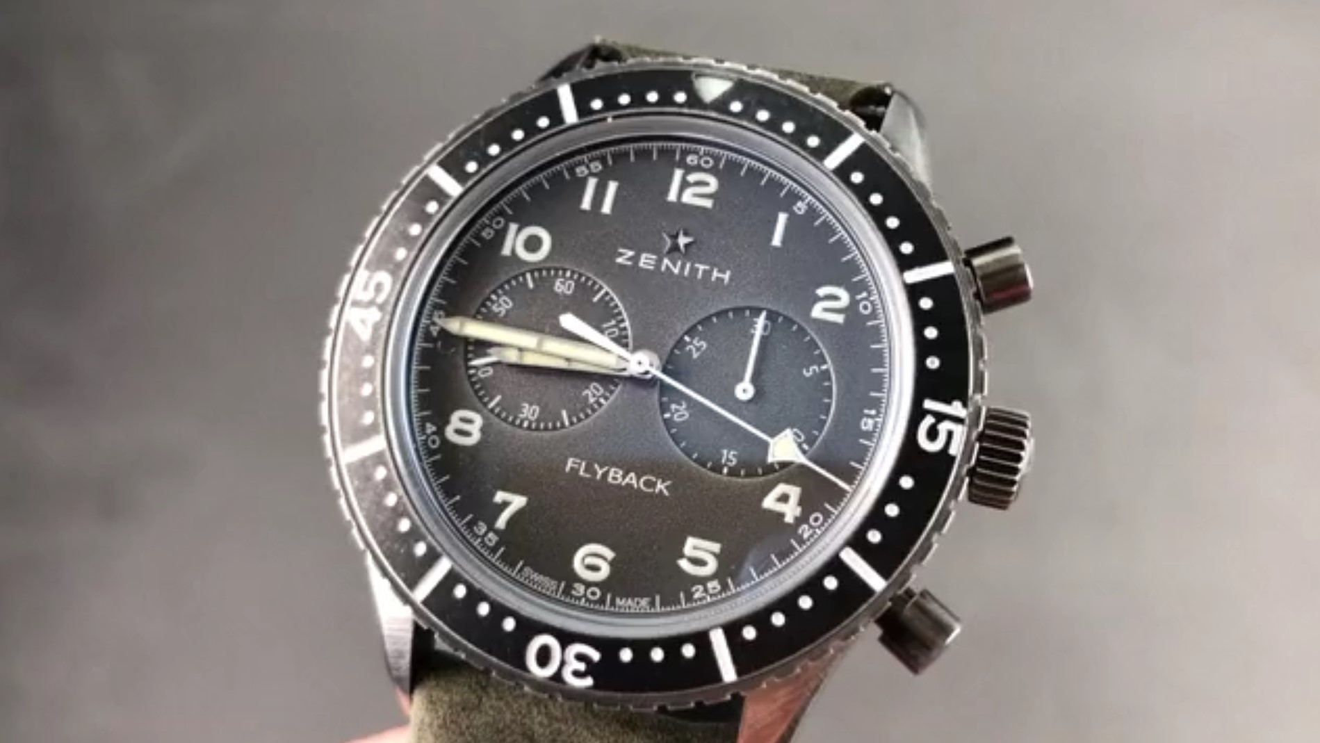 Zenith El Primero Pilot Cronometro Tipo CP 2 Flyback 11.2240.405 21.C773 Review