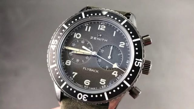 Zenith El Primero Pilot Cronometro Ti...