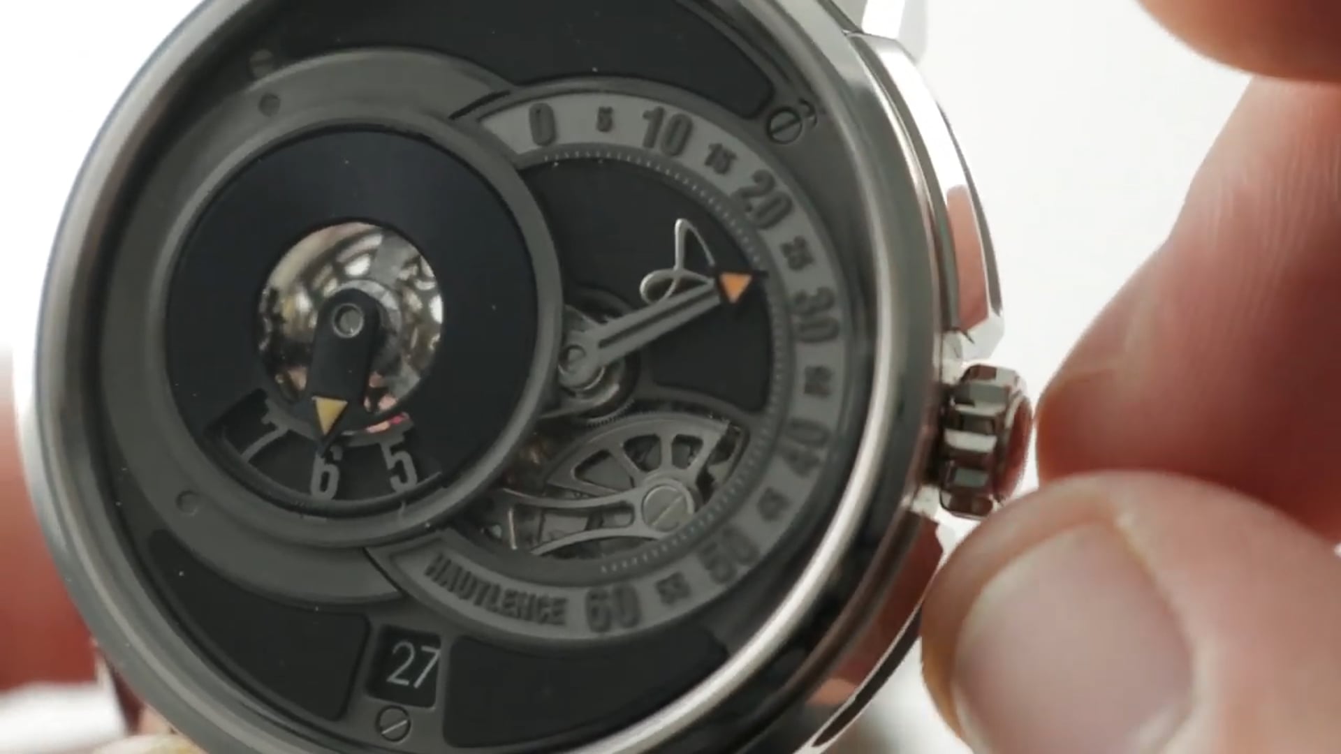 Hautlence Hlq08 Jump Hour Retrograde Mte002014 Hautlence Watch Review