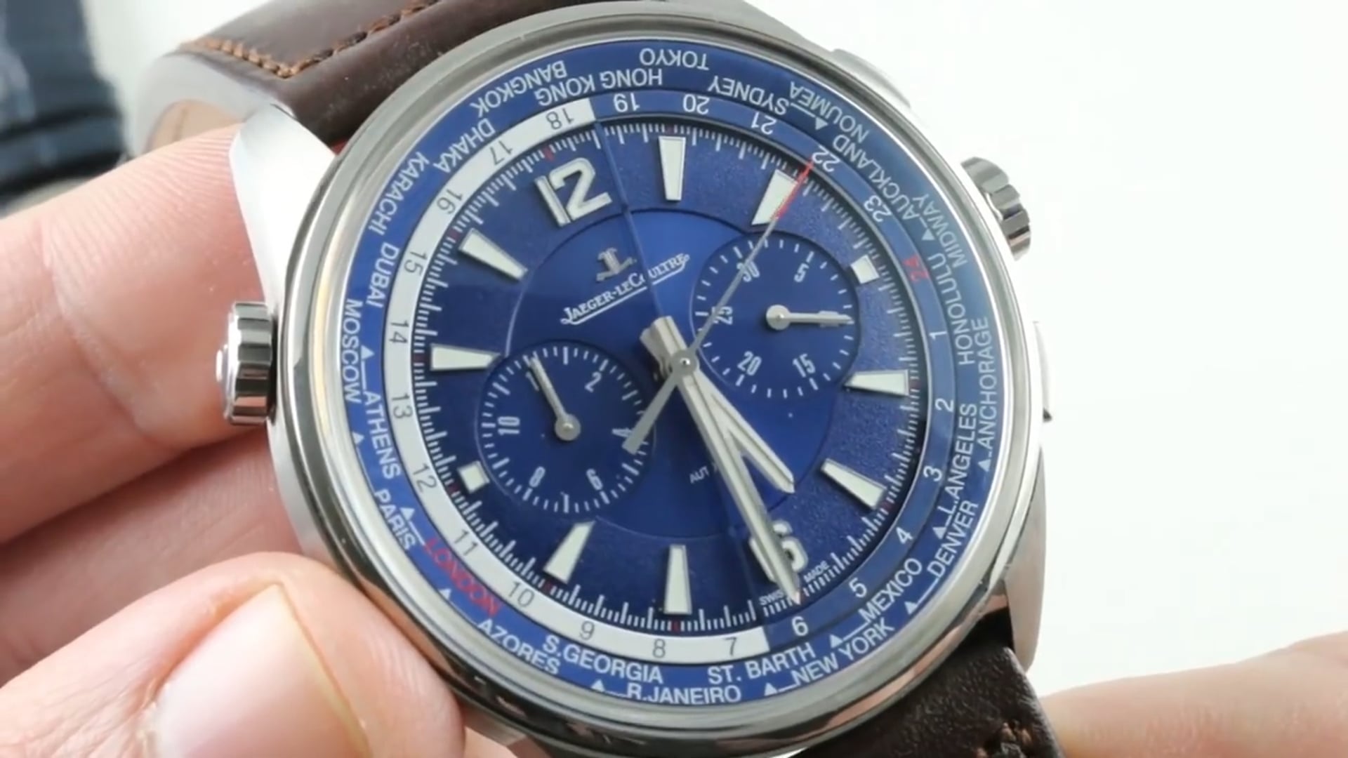 Patek Philippe 5930G vs 2018 Jaeger Lecoultre Polaris Chrono World Time