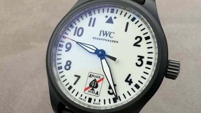 IWC Pilot's Watch Black Aces (IW3269-...