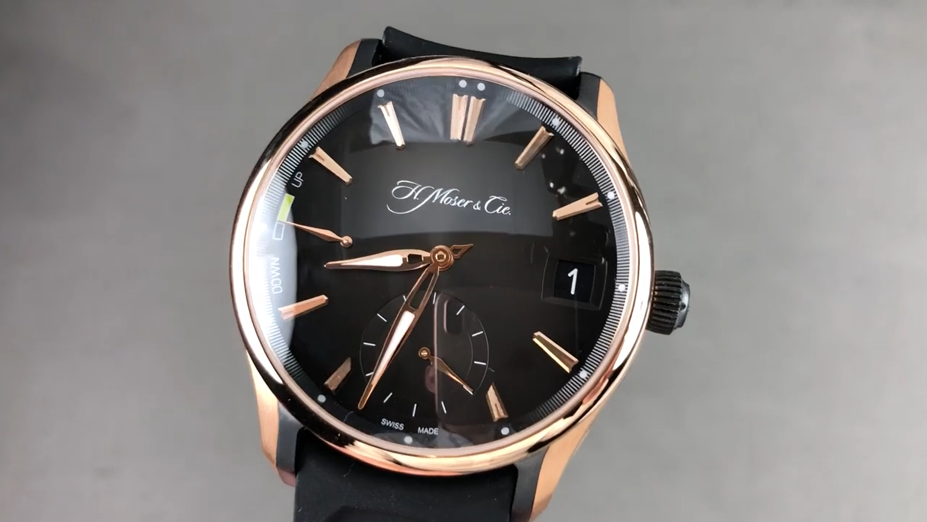 H. Moser & Cie. Pioneer Perpetual Calendar "Ardoise Fume" 3800-0900 Review